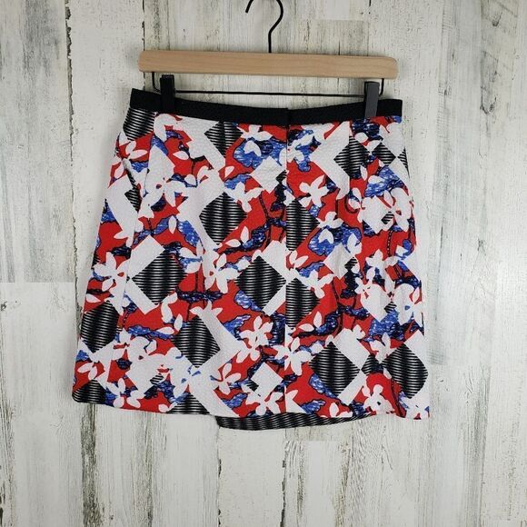 Peter Pilotto Faux Wrap Skirt Sz 10 - Picture 4 of 7